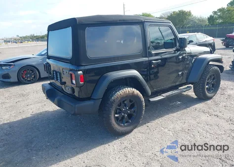 2021 Jeep Wrangler Willys 4X4 из США, поврежденный, VIN 1C4GJXAN7MW796019